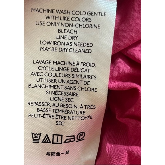 Anthropologie Maeve A-Line Mini Skirt Pink NWT SZ XL - Picture 5 of 13